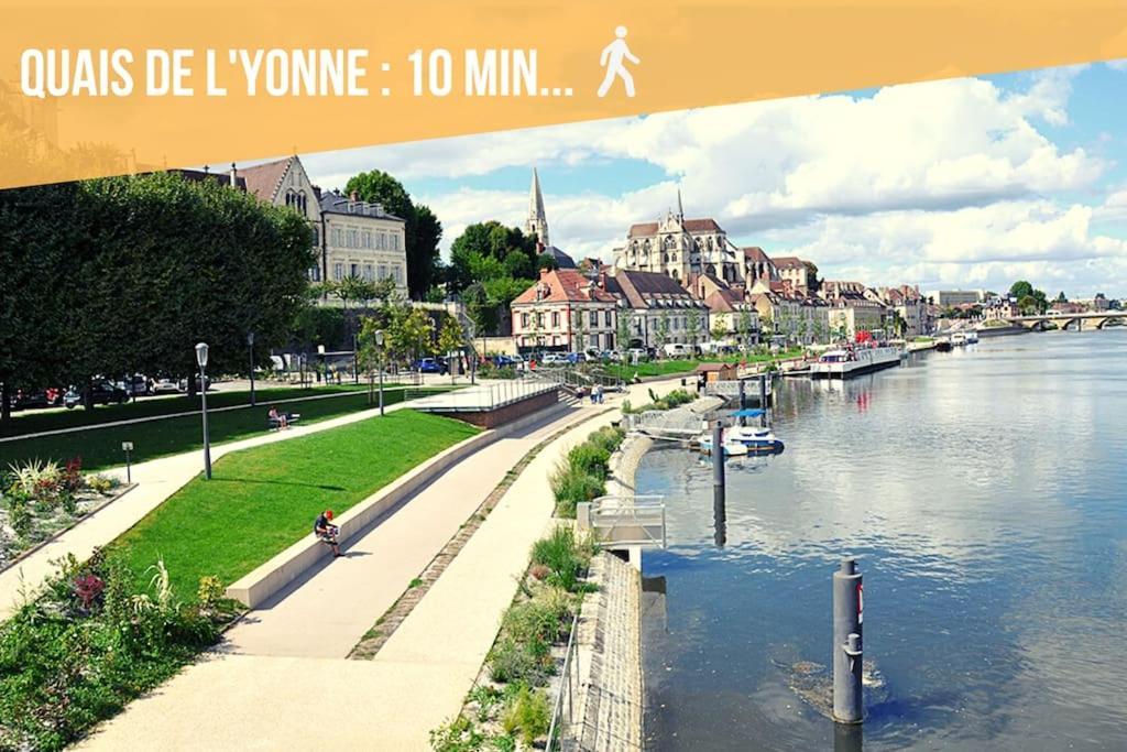 La Belle Vie - Appartement Cosy Au Centre-Ville Auxerre Exteriér fotografie